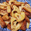 うさかか's cooksnap of when they made 簡単♪蓮根とさつま揚げの炒め煮.