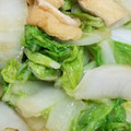 猫子's cooksnap of when they made 簡単！ごま油香る白菜と油揚げの中華風炒め.