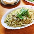 かわゆう1211's cooksnap of when they made 春菊(小松菜)&アンチョビのパスタ.