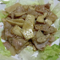 55才のおじさん's cooksnap of when they made 簡単☆豚こまとエリンギ のポン酢炒め.