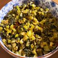 はなむむ's cooksnap of when they made ごはんのお供☆かぶの葉のピリ辛炒め.