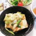 クックE662AA☆'s cooksnap of when they made 厚揚げ豆腐のねぎあんかけ.