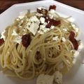 a_cossa's cooksnap of when they made ドライトマト、フェタ＆アンチョビのパスタ.