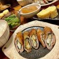 monemaruku's cooksnap of when they made ナス＆エリンギ肉巻き照り焼き★お弁当にも.