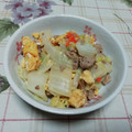 レオミウ's cooksnap of when they made とろ～り卵で懐かしい味♪白菜挽肉炒め.