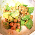 黒豆丸's cooksnap of when they made 【簡単おつまみ】最強のアボカド納豆.