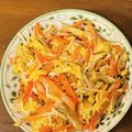 りかマンボー's cooksnap of when they made 激ウマ！人参とえのきの卵炒め.
