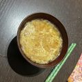 まいもぐ2020's cooksnap of when they made 入れ方で簡単！ふわふわ溶き卵みそ汁のコツ.