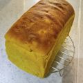 vivianj's cooksnap of when they made 濃厚！50%かぼちゃレーズン食パン HB.