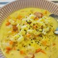 はるまままま's cooksnap of when they made 野菜たっぷり和風ミルクスープ.