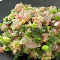 みきんどる's cooksnap of when they made 週末漁師　ブリのなめろうイナダワラサでも.
