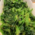 ポメちょん's cooksnap of when they made ほうれん草の胡麻ナムル.