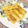 なつき☆ミ's cooksnap of when they made ライスペーパーで＊さつま芋チーズの焼団子.