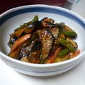 卯月のうさぎ２０１４'s cooksnap of when they made なす/いんげん/魚肉ソの甘辛味噌炒め.