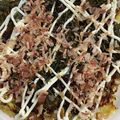 Hachi821♪'s cooksnap of when they made 夜ダイエット★オートミールお好み焼き.