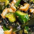 ｓｋｉｐ's cooksnap of when they made ちくきゅうわかめの韓国風サラダ.
