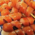 ななみん ママ★★'s cooksnap of when they made お弁当＊焼肉＊BBQ＊ぐるぐるウィンナー.