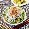 アイリッシュショコラ's cooksnap of when they made 簡単(*^^๓)美味～♪家のしらすご飯❢.