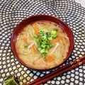アイリッシュショコラ's cooksnap of when they made カット野菜や鍋の残り野菜で具沢山お味噌汁.