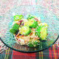 sakuraロゼット's cooksnap of when they made イカときゅうりの中華風！.