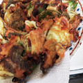 こずっぺ's cooksnap of when they made 大豆とモズクのかき揚げ（揚げ焼き）.