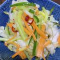 クックUW92JL☆'s cooksnap of when they made 即席浅漬け　白菜ミックス.