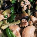 ももんが◎'s cooksnap of when they made 鶏肉と茄子とピーマンの味噌炒め.
