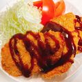 あんまかろん☆'s cooksnap of when they made 生姜焼き用豚肉もチーズイントンカツに♪.
