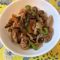 ロビスケ's cooksnap of when they made 茄子と豚肉のウスターソース炒め.