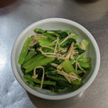 由芽15's cooksnap of when they made 小松菜とエノキの辛子醤油和え♪お弁当にも.
