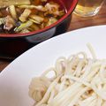 くぅみゃU18's cooksnap of when they made そばにもうどんにも！豚バラなすのつけ汁.