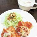 ちえたろう's cooksnap of when they made 簡単メイン＊チキンピザソースチーズ.