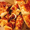 Tonkoshi's cooksnap of when they made パイシートでおやつ♪ミニソーセージパイ.