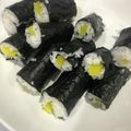 Naoko１９７６'s cooksnap of when they made こだわり細巻き寿司(たくあん).