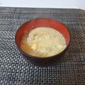スタイリッシュママ's cooksnap of when they made 玉ねぎと卵の味噌汁.