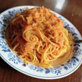 えりきゃんでぃ's cooksnap of when they made お店にだせる！絶品濃厚カニパスタ.