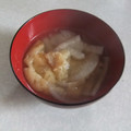 きらり流れ星's cooksnap of when they made 大根と油揚げの味噌汁.