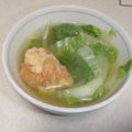 きらり流れ星's cooksnap of when they made やわらか若鶏から揚げで中華風鍋.