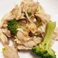 クック3QZLH4☆'s cooksnap of when they made ささみとブロッコリーのごま油ポン酢和え.