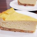 ハッピーまるしぇ's cooksnap of when they made 濃厚ずっしり！基本のベイクドチーズケーキ.