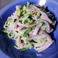 クックJ1OIVT☆'s cooksnap of when they made 簡単！激ウマ！きゅうりとハムのサラダ♪.