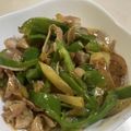 papikun's cooksnap of when they made チンジャオロース☆簡単＆材料は3つだけ♪.