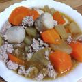 クックAX89LW☆'s cooksnap of when they made トロトロ♡里芋と大根人参の鶏そぼろ餡掛け.