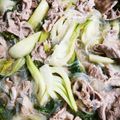 オデッタ's cooksnap of when they made ☆チンゲンサイと豚肉の安い～おかず☆.