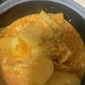 犬飼ってる's cooksnap of when they made ✜じゃがキムチ煮✜スピードおかず.
