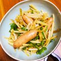 J_son's cooksnap of when they made グランドアルトと新じゃがのガーリック炒め.