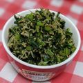 ぶじりん's cooksnap of when they made かぶの葉　じゃこ炒め　.