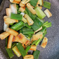 クック2ZH708☆'s cooksnap of when they made ◇青ネギと油揚げの塩炒め◇.