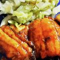 気まぐれ♡雨おんな's cooksnap of when they made アジの蒲焼き☆身ふんわり皮ぱり味は甘辛酢.