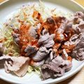 meruru9's cooksnap of when they made キムチの素で♪ ピリ辛！冷しゃぶサラダ.